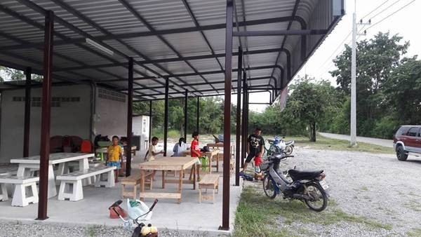 สุขจากการให้!!! เชษฐ์ สไมล์บัฟฟาโล สร้างโรงทานช่วยคนพิการ ผู้ยากไร้