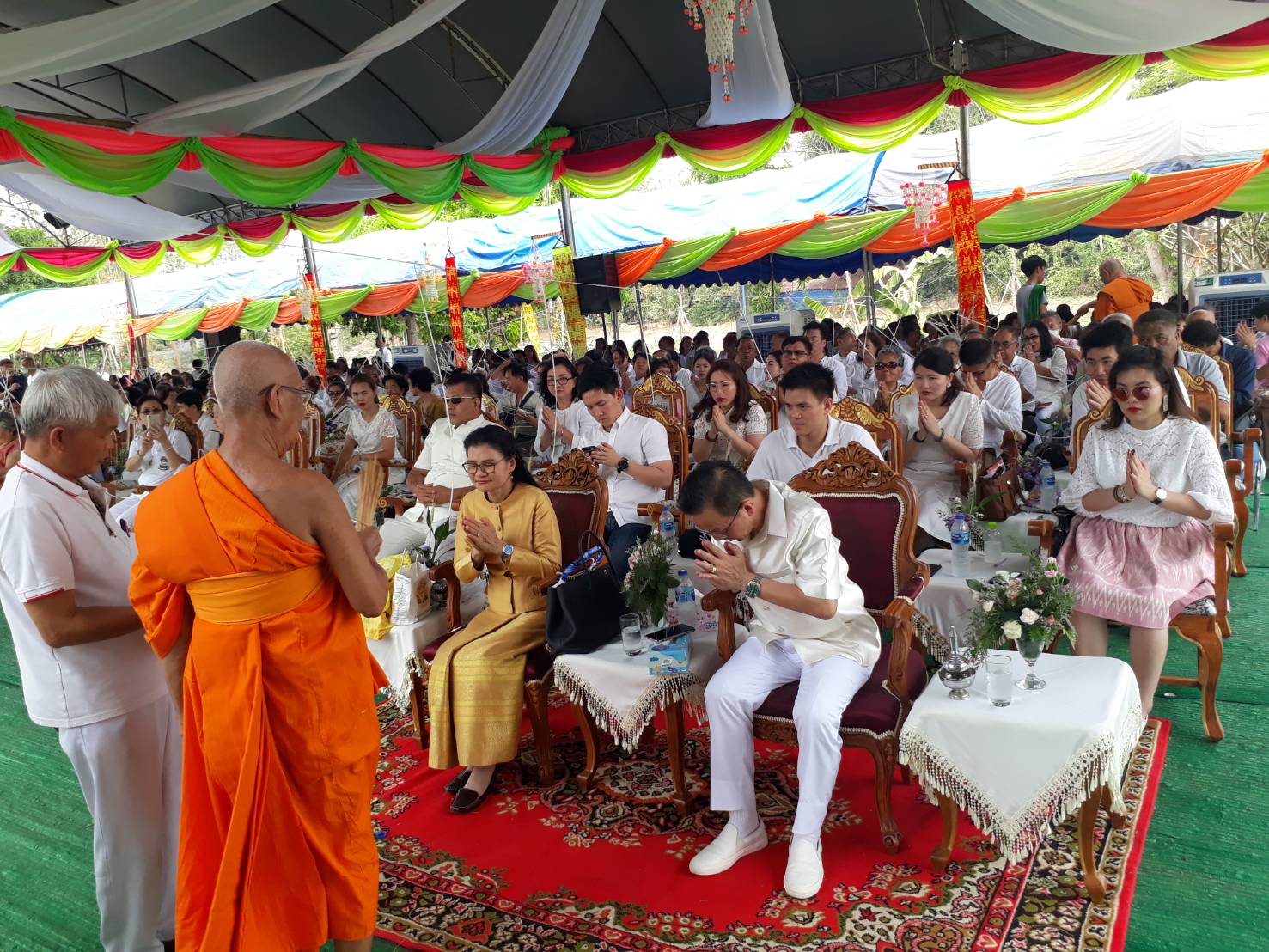 22 มิ.ย.62 วัดทุ่งเสลี่ยมจัดงานใหญ่ บุญชัก'พระธรรมสามิราชศาสดา' ขึ้นอุโบสถหลังใหม่