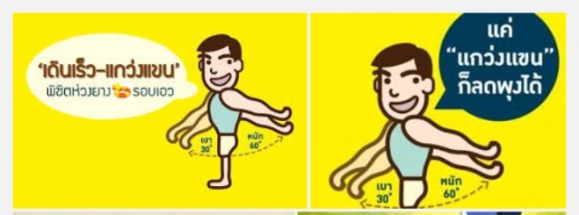 ได้ผลจริง!‘เดินเร็ว-แกว่งแขน’ ลดพุง ลดโรค