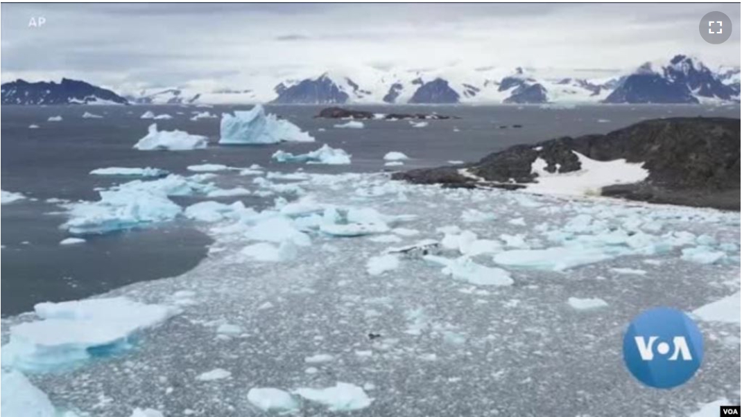 อุณหภูมิในเขตขั้วโลกใต้พุ่งแตะระดับสูงสูดเป็นประวัติการณ์