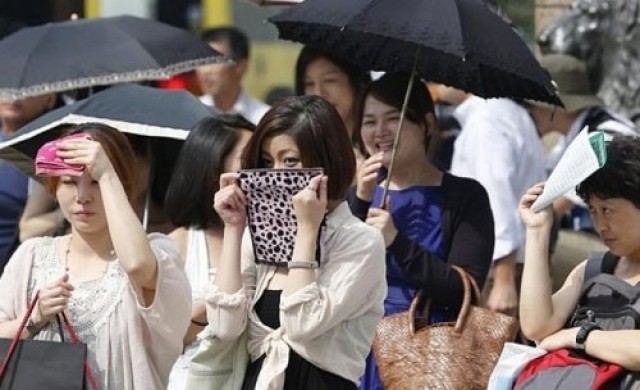​ญี่ปุ่นอากาศร้อนจัดถึง 37.1 องศาเซลเซียส เตือนให้ระวังโรคลมแดด