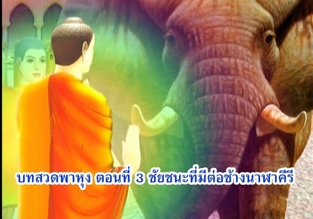 แม้ช้างนาฬาคีรี ก็จะได้ตรัสรู้เป็นพระพุทธเจ้าในอนาคตกาล พระนามว่า"พระติสสสัมพุทธเจ้า"