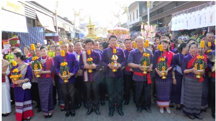 พลังศรัทธาเรือนแสน อัญเชิญพระอุปคุต เปิดงานนมัสการพระธาตุพนม