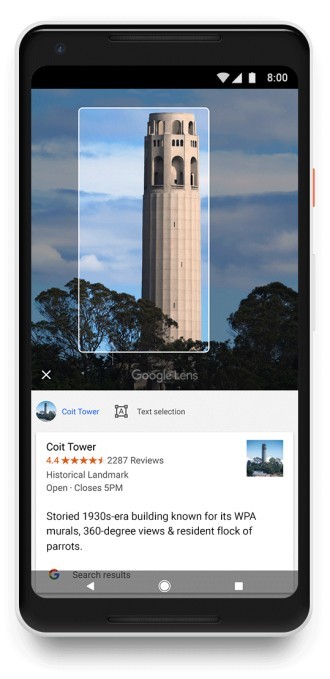 Google ปล่อยระบบเครื่องมือการค้นหาแบบภาพ Lens สามารถได้บนระบบ Android ได้แล้ว