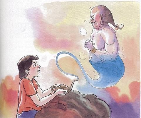 นิทานธรรมะสอนใจ เรื่อง "ตะเกียงวิเศษ"