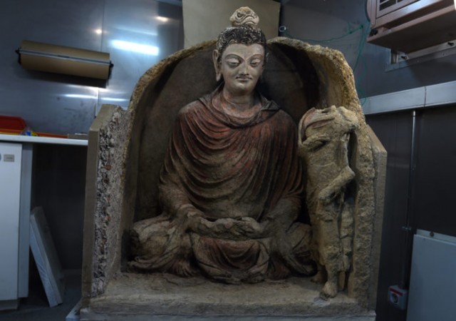 พระพุทธรูปโบราณ “ลี้ภัยสงคราม” ในอัฟกานิสถาน สู่พิพิธภัณฑ์กรุงคาบูล