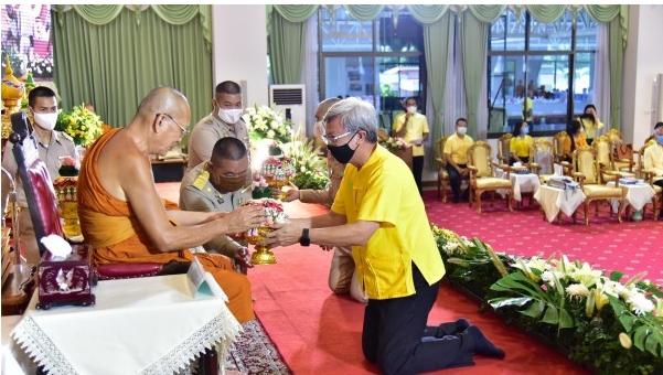 คณะสงฆ์ร่วมประชุมพระสังฆาธิการ เขตปกครองคณะสงฆ์จังหวัดนครปฐม