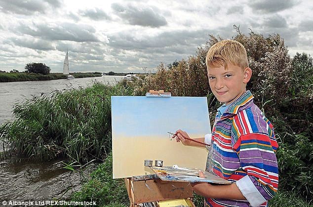 เด็กหนุ่มวัย 14 ปี ผู้หลงใหลในการวาดรูป กับฝีมือขั้นเทพ จนกลายเป็นเศรษฐีไปแล้ว