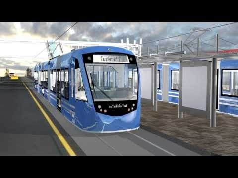 ล่าสุดสนข.เคาะแผนขนส่งมวลชนรถไฟรางเบาในเชียงใหม่ 3 สายแก้ปัญหารถติด