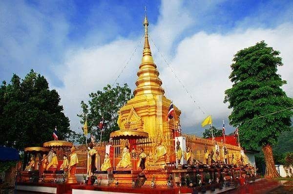 พระธาตุบนดอยเวา ดอยแมงป่องยักษ์ที่ประดิษฐานพระธาตุศักดิ์สิทธิ์บรรจุพระเกศาธาต