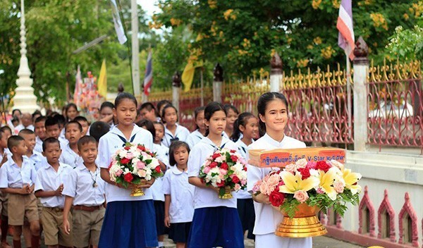 ชมภาพน่ารัก ๆ ของ “กฐินสัมฤทธิ์” กฐินเด็ก ตัวเล็ก แต่หัวใจยิ่งใหญ่