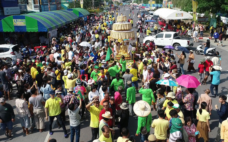 งานบุญประเพณี “ชักพระศรีอาริยเมตไตรย์"