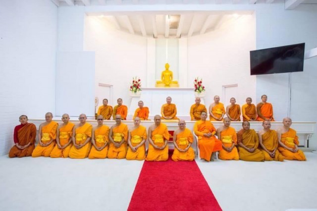 พระมหาเถระจากไทยเยี่ยมเยียน วัดพระธรรมกายแคลิฟอร์เนีย วันเสาร์ ที่ ๒๗ พฤษภาคม ๒๕๖๐