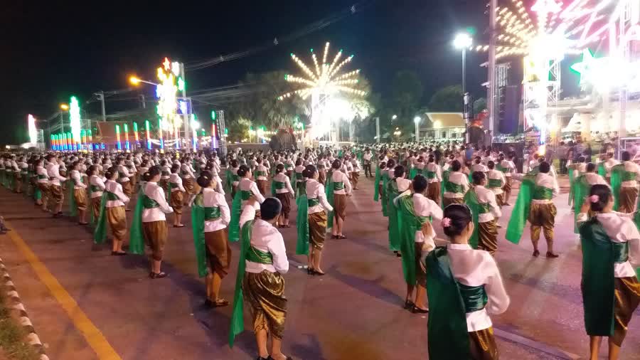 พิธีรำถวายพระคู่บ้านคู่เมือง งานประเพณีอุ้มพระดำน้ำ ประจำปี 62