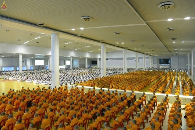 ศิษย์วัดพระธรรมกายจัดพิธีมุทิตาสักการะวันคล้ายวันเกิด76ปีหลวงพ่อทัตตชีโว:ย้ำขอสู้บาปด้วยบุญ "สู้แบบพระ"