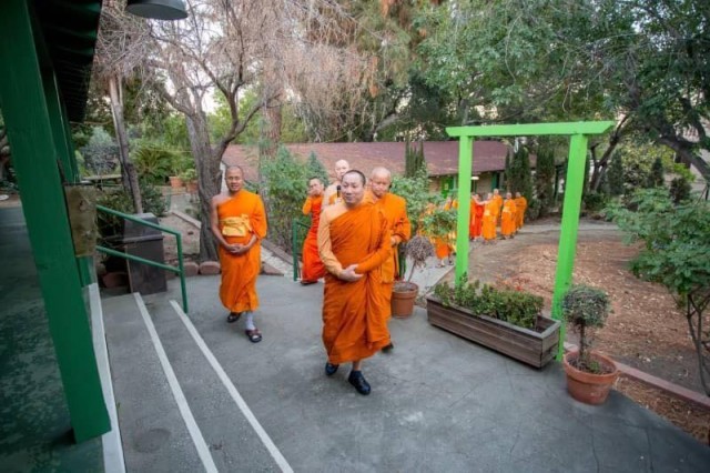 พระมหาเถระจากไทยเยี่ยมเยียน วัดพระธรรมกายแคลิฟอร์เนีย วันเสาร์ ที่ ๒๗ พฤษภาคม ๒๕๖๐