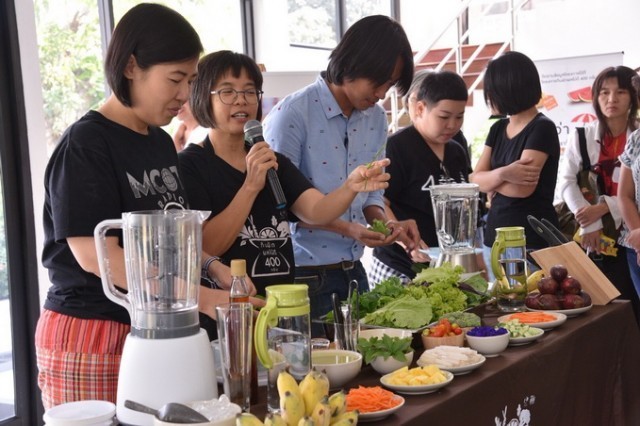 เชิญชวนคนไทยเข้าคอร์ท “กินผัก-ผลไม้” สร้างสุขภาพดี !!!