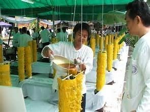 เข้าพรรษา..หล่อเทียนที่วัดไหนดี..ประวัติ..การหล่อเทียนพรรษามีมาตั้งแต่สมัยพุทธกาล