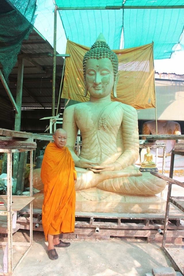 ผู้แทนคณะศิษย์ฯ วัดพระธรรมกาย ร่วมพิธีหล่อพระพุทธเมตตามหากรุณาธิคุณ ๘๙ นิ้ว ณ วัดสายสุวพรรณ