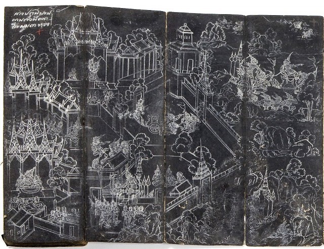 ดูสิ!ภาพร่างจิตรกรรม’รามเกียรติ์’ก่อนเขียนจริงที่วัดพระแก้ว ‘เจ้าฟ้านริศฯ’ทรงวินิจฉัย’มีความประหลาดในตัว’