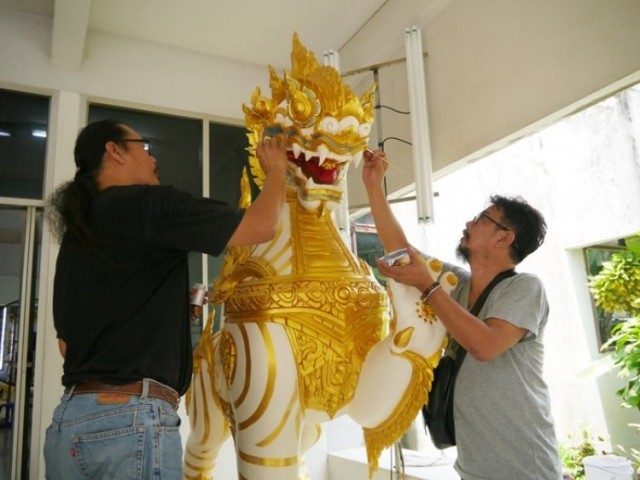 “หน.กลุ่มประติมากรรม”สำนักช่างสิบหมู่..สรุปงานปั้นต้นแบบประติมากรรม 612 ชิ้นเสร็จสมบูรณ์