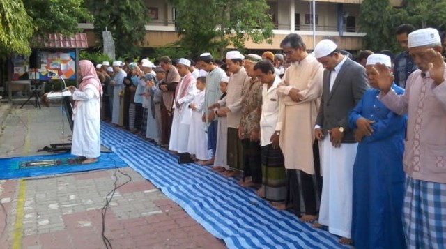 มุสลิมยะลา-พัทลุง-สงขลา ร่วมละหมาดวันฮารีรายอ