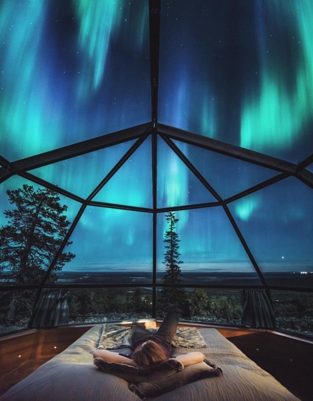 รีสอร์ทกระท่อม Igloos ในฟินแลนด์ ที่ให้คุณได้นอนหลับ ท่ามกลางดวงดาวและแสงเหนือ!!