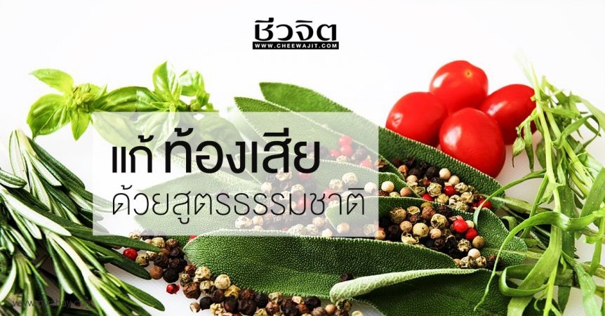 สูตรธรรมชาติซ่อมท้องเสีย
