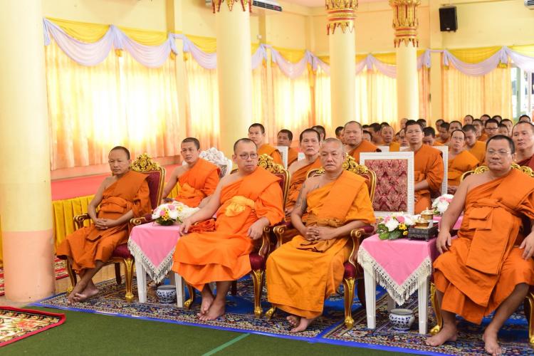 คณะสงฆ์เขตพระโขนง-บางนา จัดพิธีปฐมนิเทศพระนวกะ ปี 2561