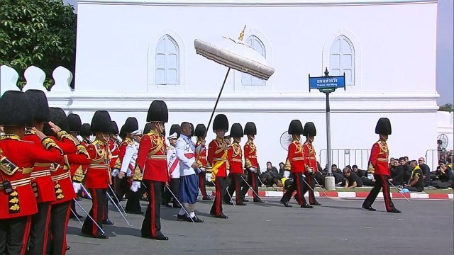 ชมประมวลภาพริ้วขบวนที่ 2 พระราชพิธีถวายพระเพลิงพระบรมศพ ในหลวง รัชกาลที่ 9