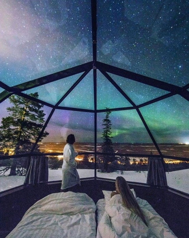 รีสอร์ทกระท่อม Igloos ในฟินแลนด์ ที่ให้คุณได้นอนหลับ ท่ามกลางดวงดาวและแสงเหนือ!!