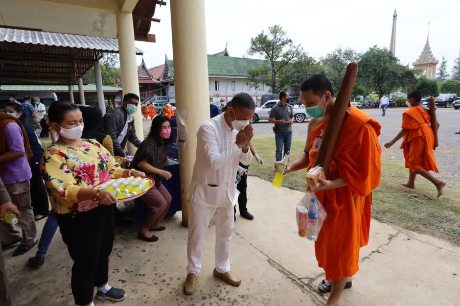 มจร.เพชรบุรี เดินธุดงค์ - ธรรมยาตรา ถวายเป็นพุทธบูชา สัปดาห์วันมาฆบูชา