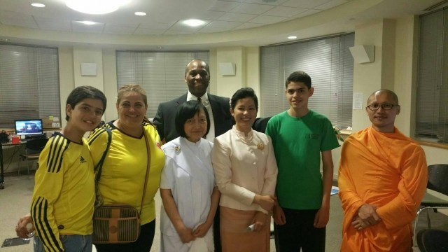 Union County college , New Jersey, USA จัดงานประจำปี!!พอจ.และจนท.วัดพุทธนิวเจอร์ซี เปิดห้องทำสมาธิ