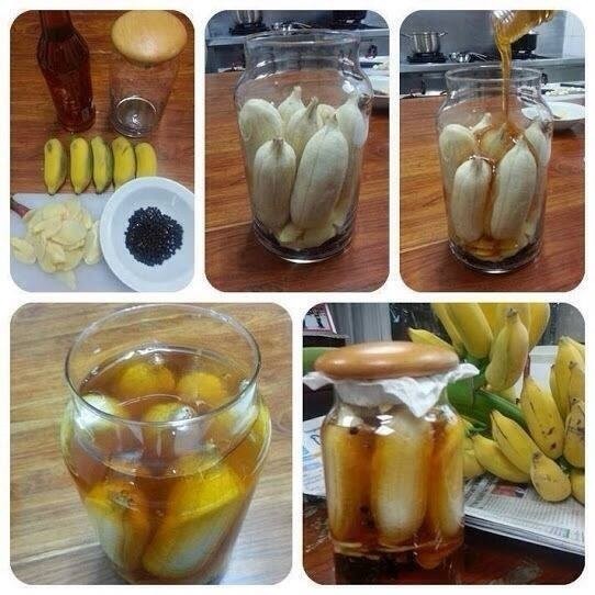 สูตรเด็ดกล้วยน้ำว้าดองน้ำผึ้ง สุดยอดยาอายุวัฒนะ
