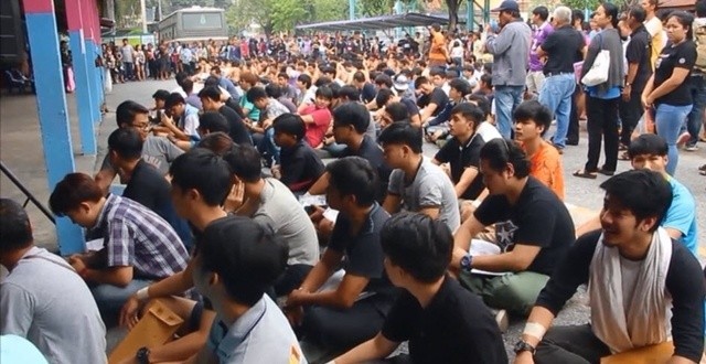 บรรยากาศคึกคักไม่เบา กับ สีสัน เกณฑ์ทหารเข้าสู่วันที่ 4