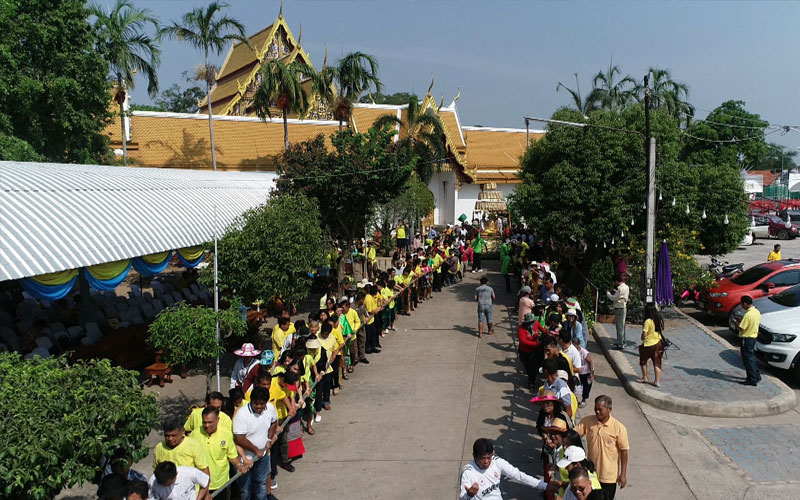 งานบุญประเพณี “ชักพระศรีอาริยเมตไตรย์"