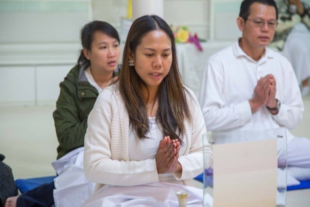 คณะสงฆ์และชาวพุทธวัดพระธรรมกาย ดี.ซี. สหรัฐอเมริกา ร่วมจัดกิจกรรมงานบุญวันอาทิตย์