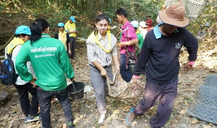 รวมพลังจิตอาสาฯ ระดมทุนสร้างฝายเพื่อผืนป่า