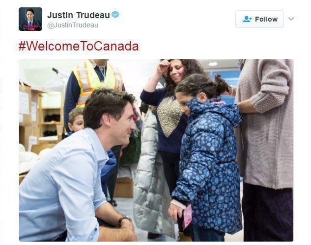 อย่างหล่อ! นายกฯแคนาดายินดีต้อนรับผู้ลี้ภัยจากประเทศที่ทรัมป์สั่งห้ามเข้าอเมริกา