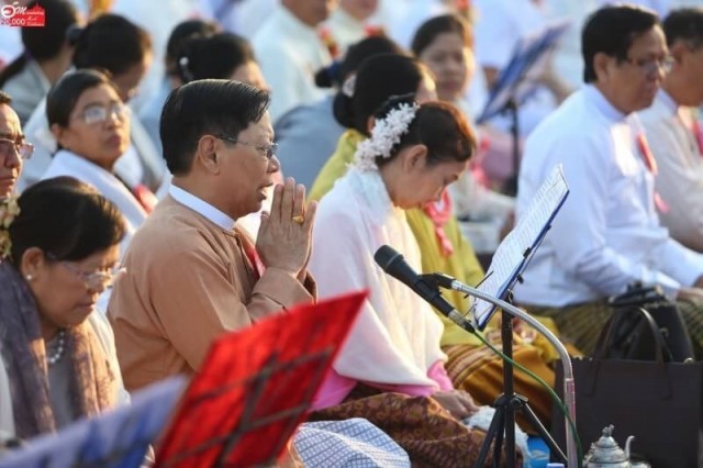 เมียนมาร์ - ไทย ร่วมสืบสานพุทธประเพณีตักบาตรของชาวพุทธ เชื่อมความสัมพันธ์ของทั้งสองประเทศ